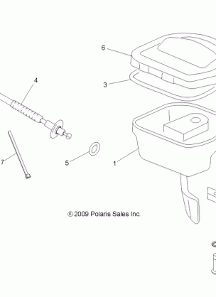 STEERING CONTROLS and THROTTLE - A13EA32AA (49ATVCONTROLS10TBLZR)