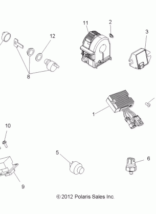 ELECTRICAL SWITCHES and SENSORS and CONTROL MODULES - A13EA32AA (49ATVELECT13BOSS)