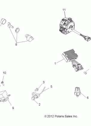 ELECTRICAL SWITCHES and SENSORS and CONTROL MODULES - A13EA32FA (49ATVELECT13BOSSI)