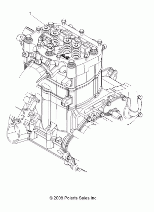 ENGINE SHORT BLOCK - A12CF76AA (49ATVENGINE096X6)