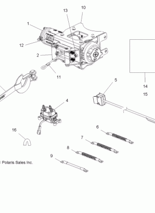 OPTIONS WINCH (Built 1 / 02 / 12 and After) - A12MN50ET / EX (49ATVWINCH12SPF)