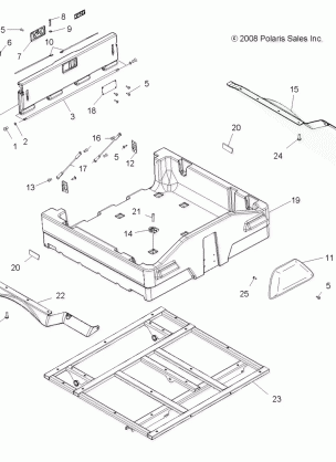 BODY DUMP BOX - A12CF76FF (49ATVBOX096X6)