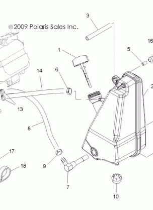 ENGINE OIL SYSTEM and OIL TANK - A12NG50AA (49ATVOIL10SCRAM)