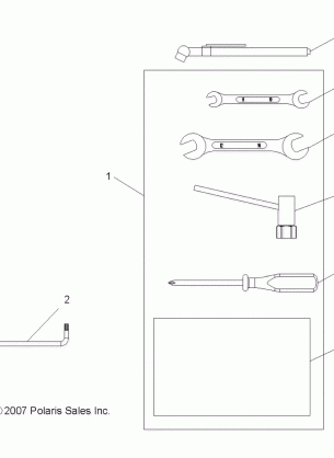 TOOLS TOOL KIT - A12NA32FA (49ATVTOOL08TB)