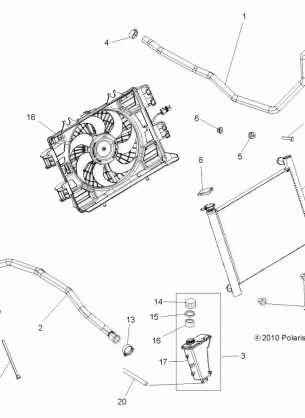 ENGINE COOLING SYSTEM - A12ZN85AA / AQ / AZ (49ATVCOOL11SPTRG850)