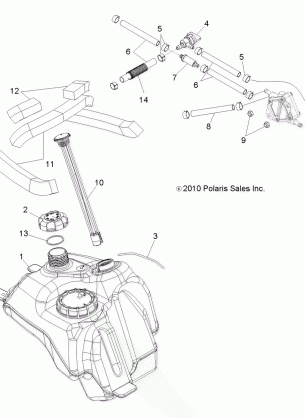 BODY FUEL SYSTEM - A11NA32AA (49ATVFUEL11TBLZR)