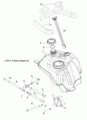 BODY FUEL SYSTEM - A11NA32FA (49ATVFUEL11BOSSI)