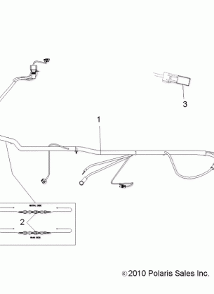 ELECTRICAL HARNESS - A11NG50FA (49ATVHARNESS11SCRAMI)