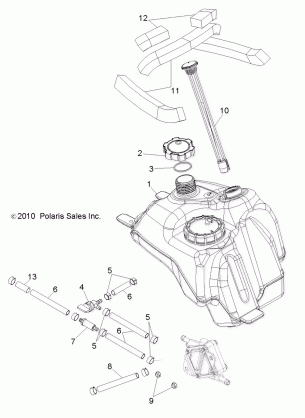 BODY FUEL SYSTEM - A11NG50FA (49ATVFUEL11SCRAMI)