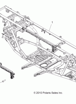 CHASSIS MAIN FRAME - A11TN55AA / AZ (49ATVFRAME11SPTRG550)