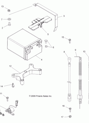 ELECTRICAL BATTERY - A11TN55FA (49ATVBATTERY10SPXP550)