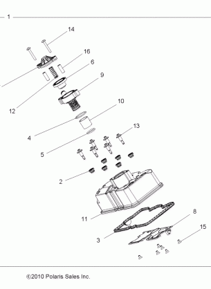 ENGINE VALVE COVER - A11TN85AA (49ATVVALVE11SPXP850)