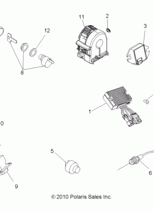 ELECTRICAL SWITCHES and SENSORS and CONTROL MODULES - A11EA32AA (49ATVELECT11TBLZR)