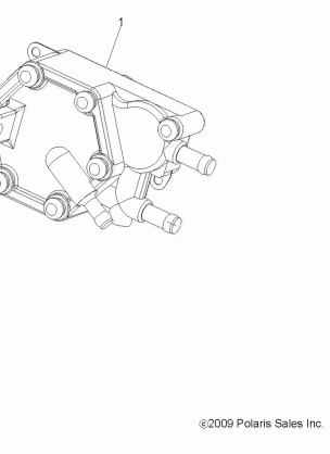 ENGINE FUEL PUMP - A10MH50AJ / AX / AZ (49ATVFUELPUMP10SP500)