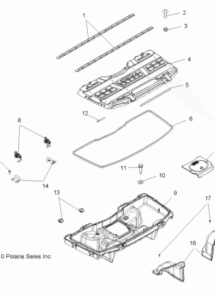 BODY STORAGE FRONT - A10MH50FX / FF (49ATVSTORAGE10SP500)