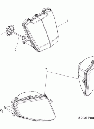 ELECTRICAL HEADLIGHTS - A10DH50AX / AZ (49ATVHEADLTASM08SP500)