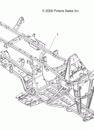 CHASSIS FRAME - A10MN50ET (49ATVFRAME09SP500TR)