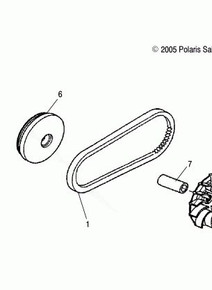 DRIVE TRAIN PRIMARY CLUTCH - A10PB20AB / AD (49ATVCLUTCH08PHX)