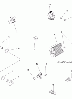 ELECTRICAL SWITCHES SENSORS and ECM - A09LH46AQ / AX / AZ (49ATVSWITCHES08SP400)