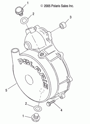 ENGINE FLYWHEEL COVER - A09TN50EA (4999202119920211D14)