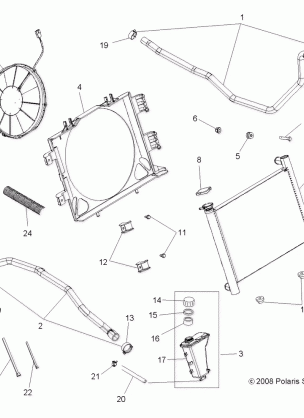 ENGINE COOLING SYSTEM - A09ZN55AL / AQ / AS / AT / AX (49ATVCOOL09SPEPS550)