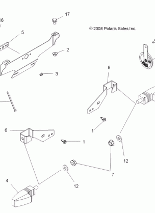 ELECTRICAL TURN SIGNALS and HORN - A09ZN55FX (49ATVTURNSIG09SPXP850I)