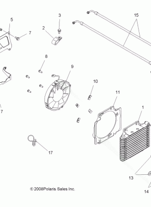 ENGINE COOLING SYSTEM - A09CA32AA (49ATVCOOL09TB)