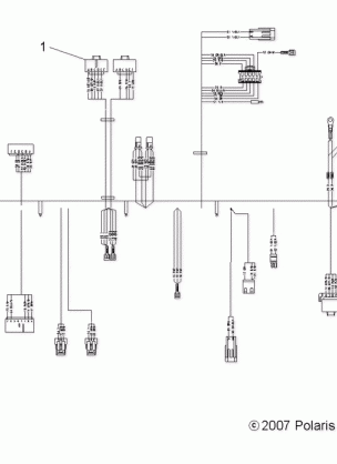 ELECTRICAL HARNESS - A09BG50FA (49ATVHARNESS08SCRAM)