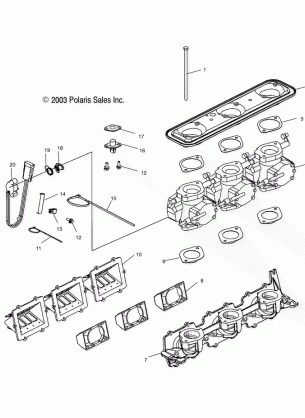 THROTTLE BODY - W045098CA / IA (4990459045C03)