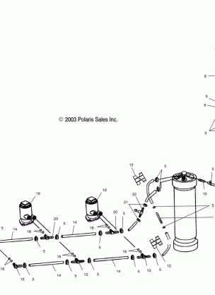 FUEL SYSTEM - W045098CA / IA (4990459045A11)