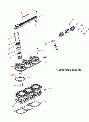 MANIFOLD / IGNITION - W045098CA / IA (4990459045C02)