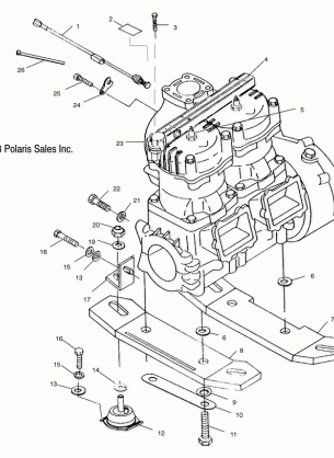 ENGINE MOUNTING - W045101CA / W045101IA (4990479047B06)