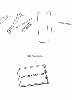 TOOL KIT - W045101CA / W045101IA (4990479047C09)