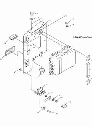 ELECTRICAL BOX MOUNTING - W045197DA / IA (4990499049C01)