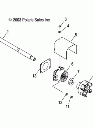 DRIVE SYSTEM - W045303CA / IA (4990539053B01)