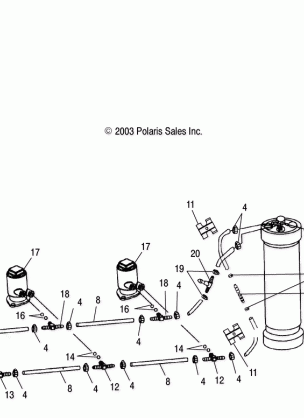 FUEL SYSTEM - W045303CA / IA (4990539053A10)