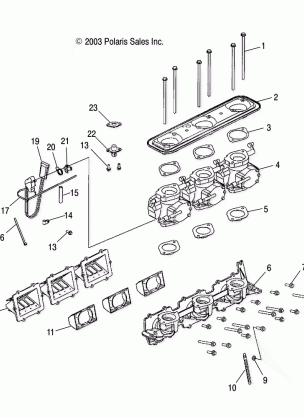 THROTTLE BODY - W045303CA / IA (4990539053C01)