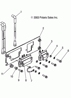 IGNITION COILS - W045303CA / IA (4990539053B14)