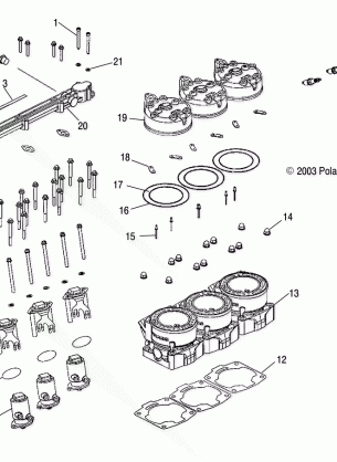 MANIFOLD - W045303CA / IA (4990539053B13)