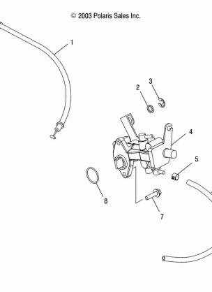 OIL PUMP - W045303CA / IA (4990539053C03)