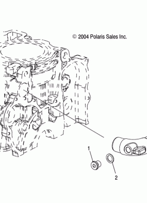 COOLANT ELBOW - W045304CA / IA / CB / IB / CC / IC (4990559055D08)