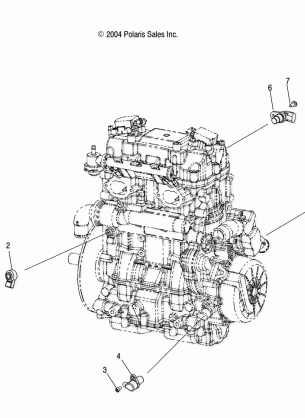 SENSORS - W045304CA / IA / CB / IB / CC / IC (4990559055D10)