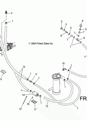 FUEL SYSTEM - W045304CA / IA / CB / IB / CC / IC (4990559055A09)