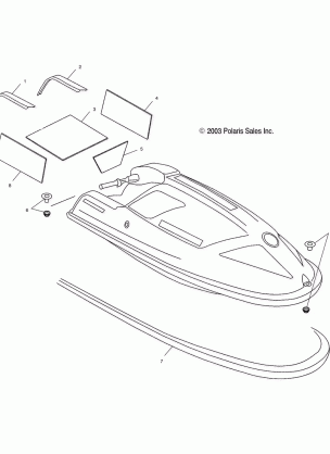 TRIM and BUMPER - W045402DA (4990599059A03)