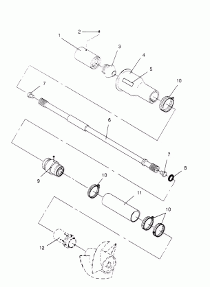 DRIVE SYSTEM SL 650 B954058 (4930483048B003)