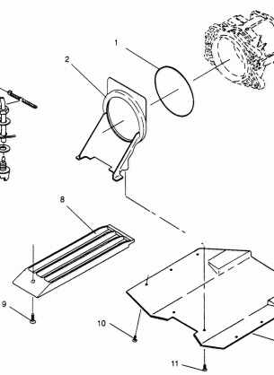 WATER INLET  SLX 780 B954287 (4933953395B010)