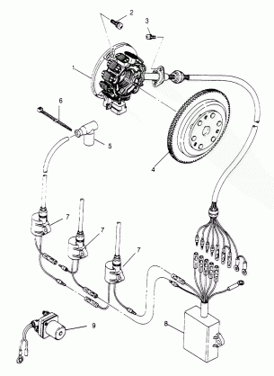 MAGNETO SL 650 STD B954358 (4932923292C004)