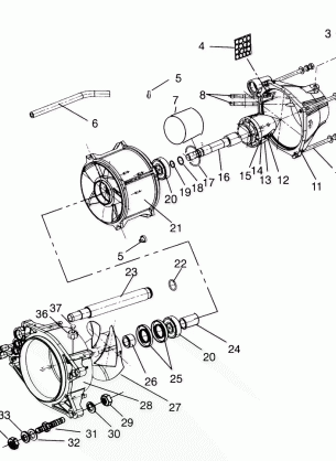 PROPULSION SL 650 STD B954358 (4932923292B002)