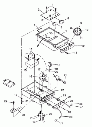 ELECTRICAL BOX SL 650 B944058 (4926992699020A)