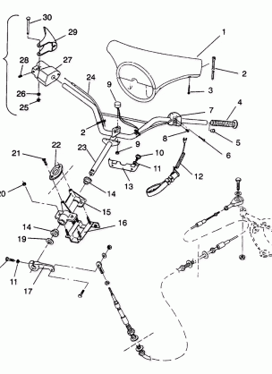 STEERING ASSEMBLY SL 650 B944058 (4926992699009A)